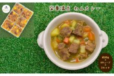 犬用 ペットフード わんちゃん 栄養満点 わんカレー 約300g 約50g×6キューブ×3セット　｜HG000863