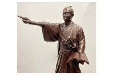 吉田松陰先生 ブロンズ像 置物 インテリア　｜HG000898