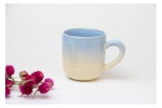 萩焼 マグカップ つぼみ露草　｜HG000896