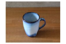 マグカップ 萩焼 青萩釉 カップ コップ 器 工芸品　｜HG000929