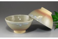 萩焼　ご飯茶碗　2客　｜HG000306