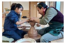 萩焼作家　波多野英生との作陶体験物語　【完全予約制／萩焼作陶体験１名様分】　｜HGH00019
