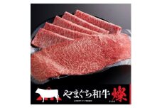 ＜やまぐち和牛燦(きらめき)＞ももスライス 500g(防府市)【1645468】