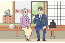 No.051 郵便局のみまもりサービス「みまもり訪問サービス（12か月）」 ／ 見守り お年寄り 故郷 高齢者 代行 山口県