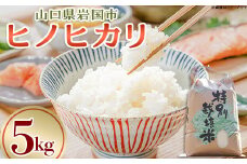 ヒノヒカリ 5kg 岩国市 美和町産