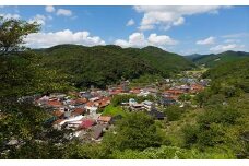 フォトグラファー安森信が撮る長門市の風景「俵山　山から」カラー