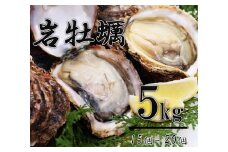 牡蠣 カキ 岩ガキ 岩がき 岩牡蠣 岩カキ 海のミルク 濃厚 クリーミー 夏バテ防止 5kg 焼き 蒸し 加熱 