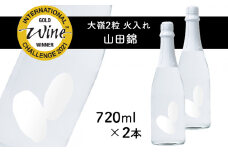 2粒火入れ 山田錦 2本セット  ｜ 米 日本酒 地酒 食前酒 食中酒 酒 マリアージュ IWC 受賞 山口 美祢 特産品