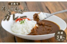 手作り 牛すじ煮込みカレー (冷凍) ｜ グルメ お取り寄せ 手作り カレー 牛すじ 野菜 牛肉 惣菜 冷凍 山口 美祢市 美祢 特産品