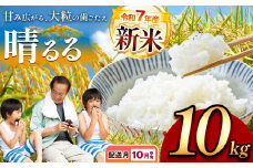 令和7年度産 新米 晴るる 白米 10kg 先行予約 ＜ 2025年10月中旬～より順次発送予定 ＞ ｜ 精米 新米 白米 米 雑穀 お米 コメ 単一米 晴るる はるる  山口 美祢 秋吉台 10kg