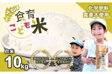令和7年産 新米 みね食育こども米 ( 白米 ) 10kg 先行予約 ＜ 9月中旬以降 発送予定 ＞ | 山口県 山口 美祢 楽天ふるさと ふるさと 納税 支援品 返礼品 支援 返礼 米 国産 玄米 食育 農薬不使用 健康 有機 ご当地 お土産 名産品 特産品  土産