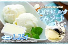 【訳あり】ミルク ジェラート 1.25リットル【大容量 アイス 業務用 スイーツ 人気 デザート 冷凍 氷菓子 1.25L 家族 ファミリーサイズ 朝搾りミルク】