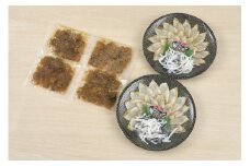 天然まふくのタタキ刺し＆ぶっかけめし