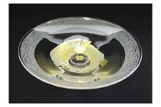 ＜ガラス作家 池本美和＞皿「Light Showers」 吹きガラス 硝子 ガラス 皿 池本美和 贈り物 ギフト F6L-500