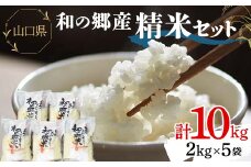 精米 和の郷産精米セット 2kg×5袋 計10kg 国産 米 精米 セット 小分け 備蓄 防災 贈り物 ギフト F6L-593
