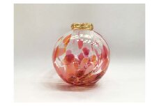 【ギフト用】花器「春の風」＜ガラス作家 川田絢子＞ F6L-095
