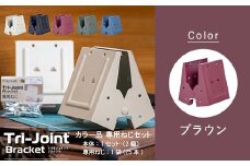 トライジョイントブラケット ねじセット【ブラウン】 F6L-695