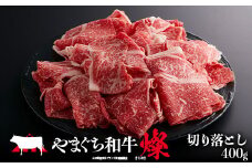 やまぐち和牛燦(きらめき) 切り落とし(400g) 肉 牛肉 和牛 黒毛和牛 やまぐち和牛燦 切り落とし グルメ  F6L-962