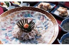 H-1　ふく料理専門店「田中旅館」天然とらふくコース食事券【田中旅館】