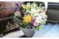※写真の花器（プラスティック製）にアレンジしてお届けします。