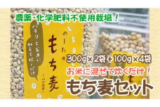 国産もち麦300g2袋 ＆ 100g4袋 d10-21