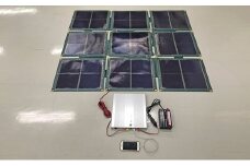 折り畳み式ソーラーパネルと蓄電池【nanoGrid】