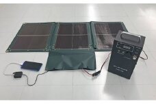 折り畳み式ソーラーパネルと蓄電池【picoGrid＋】