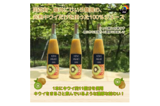阿武町産 完熟キウイ 100％ジュース 500ml×3本セット 高品質 高濃度 滑らか果実感  1本にキウイ11個分 キウイ100% 果汁100% 自然の甘み まるごとキウイ 果実飲料