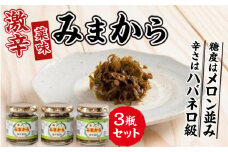 薬味 調味料 激辛薬味みまから 3瓶セット 唐辛子 
