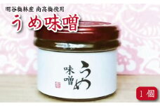 味噌 80g 梅 うめ 味噌 みそ 白みそ 赤みそ 合わせ味噌 梅 南高梅 ご飯 米 こめ おとも お酒 酒 つまみ 魚 鮭 肉 牛肉 豚肉 野菜 に合う 味噌汁 みそ汁 鍋 うどん 煮込みうどん 味噌漬け 漬け ふるさと 徳島 阿南 うめ味噌 