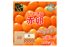 卵 赤卵 40個 (割れ保証含む) たまご アイ杉原 国産 大人気 玉子焼き 卵焼き 卵かけご飯 米 ご飯 ゆで卵 すき焼き 鳥 鶏 鶏卵 卵黄 玉子スープ 玉子焼き 生卵 産地直送 健康 ギフトお歳暮 お中元 アイ杉原の赤卵 徳島 