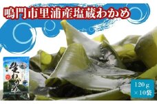 鳴門市里浦産塩蔵わかめ 120ｇ×10袋　鳴門わかめ わかめ 国産 ブランド 人気  味噌汁 みそ汁 スープ サラダ 料理 ギフト