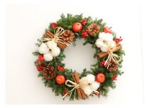 クリスマスリース・レギュラー【クリスマス限定！申込は12月1日まで】
