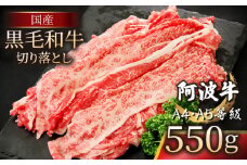 国産 黒毛和牛 阿波牛 赤身 切り落とし 550g 牛肉 切り落し 赤身 もも バラ A4 A5 等級 しゃぶしゃぶ すき焼き 炒め物 料理 おかず ごはん 