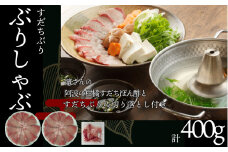 ぶり ぶりしゃぶ セット 400g すだちぶり しゃぶしゃぶ すだちポン酢付き 国産 ブリ 魚 魚介 刺し身 刺身 海鮮丼 てりやき 海鮮 鰤 ぶり 鍋 お正月 ポン酢 お手軽 便利 鍋料理 寄せ鍋 海鮮鍋 徳島県 小松島市 【北海道、東北、沖縄、離島配送不可】