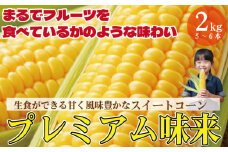 【先行予約】 とうもろこし 甘い スイートコーン みらい 2kg 以上 来年度先行予約 【2026年5月頃~6月頃出荷】朝採れ 高糖度 夏野菜 新鮮 農家 直送