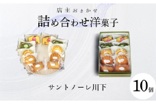 洋菓子 10個 おまかせ 詰め合わせ スイーツ 焼き菓子 マドレーヌ フィナンシェ ケーキ ティータイム 個包装 お中元 お歳暮 こだわり 老舗 お祝い かわいい しっとり おすすめ 徳島県 小松島市