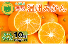【2025年11月順次発送】 みかん 秀品 温州みかん10kg  早生みかん ミカン 蜜柑 甘い フルーツ 柑橘 ジュース 小松島市 5kg オススメ 人気 ふるさと納税
