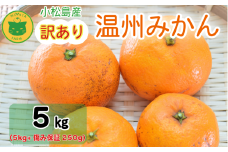 【2025年11月順次発送】 訳あり みかん 温州みかん5kg（5kg+傷み保証250g） ミカン 蜜柑 甘い フルーツ 柑橘 ジュース 小松島市 オススメ 人気 ふるさと納税 5kg 10kg