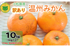【2025年11月順次発送】 訳あり みかん 温州みかん10kg（10kg+傷み保証500g） ミカン 蜜柑 甘い フルーツ 柑橘 ジュース 小松島市 オススメ 人気 ふるさと納税 5kg 10kg