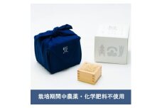 ＜藍で包んだお米をお届け＞阿波照　日和米(2023年徳島県産コシヒカリ胚芽米)贈答用3kg【1368069】