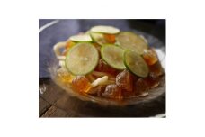 「冷やすだし」(うどん付き)　徳島県産すだちとミニトマトの2種類が入ったセット【1419246】