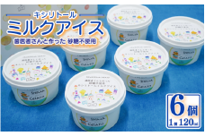 アイス キシリトール ミルクアイス 6個 120ml 砂糖不使用 虫歯予防 アイスクリーム 乳化安定剤不使用 吉野葛 天然素材 健康習慣 予防歯科 スイーツ 牛乳 ミルク ジェラート おやつ ご褒美 子供 家族 徳島県 吉野川市 