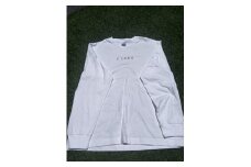 ＦＣ徳島　オリジナルロゴＴシャツ（長袖）ホワイトＳサイズ（２０２４年シーズン）