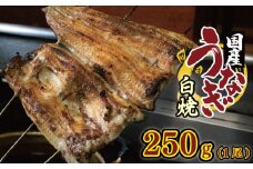 うなぎ 国産 鰻 白焼き 1尾 250g 高知県産あら塩付き 炭火焼き ウナギ 国産うなぎ 白焼 鰻白焼き 塩 あら塩 粗塩 セット 魚 魚介 惣菜 ギフト 贈り物 贈答 土用の丑 和食 日本料理 冷凍 徳島県 吉野川市