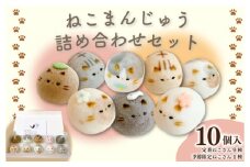 和菓子 上用まんじゅう ねこさん セット 選べる 容量 10個 冷凍便 和菓子 ギフト 贈り物 記念日 徳島県 吉野川市