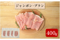 ハム 400g ジャンボンブラン 豚 もも肉 シンプル フランス 伝統 製法 熟成 朝食 豚肉 手軽 贅沢 フレンチ サンドイッチ お弁当 オードブル ギフト プレゼント 徳島県 吉野川市