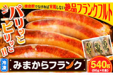 みまからフランク 540g(90g×6本) 《30日以内に出荷予定(土日祝除く)》一般社団法人美馬観光ビューロー徳島県 美馬市 みまから 特産品 美馬市産 青唐辛子 お鍋 ソーセージ フランクフルト ブランド豚肉 阿波美豚 st-p