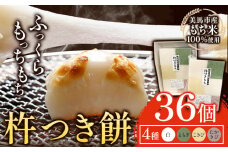 ＜ 先行予約 ＞  杵つき餅　(白・よもぎ・こきび・たかきび) 4種類 36枚 アグリサポート美馬《12月上旬‐12月末頃出荷》 もち米 餅 もち 送料無料 徳島県 美馬市