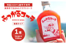 ふっかるコーラ 希釈タイプ 1本 200ml HAPPYあわ～ 《90日以内に出荷予定(土日祝除く)》クラフトコーラ コーラ シロップ 炭酸割 徳島県 美馬市 st-p